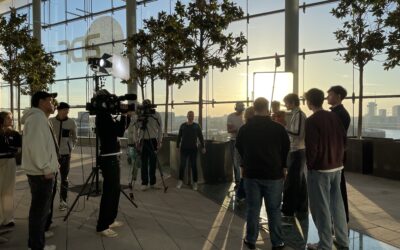 Besuch im Landesstudio des ZDF