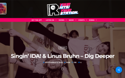 Singin‘ IDA! erobert die Popszene mit Linus Bruhn!